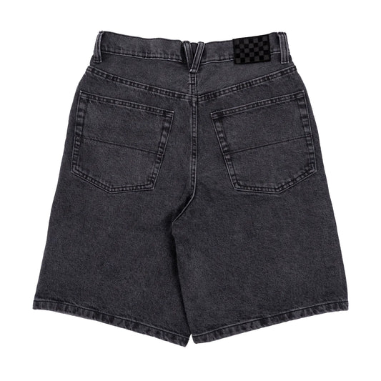 VANS CHECK 5 BAGGY SHORT EN JEAN LAVÉ NOIR