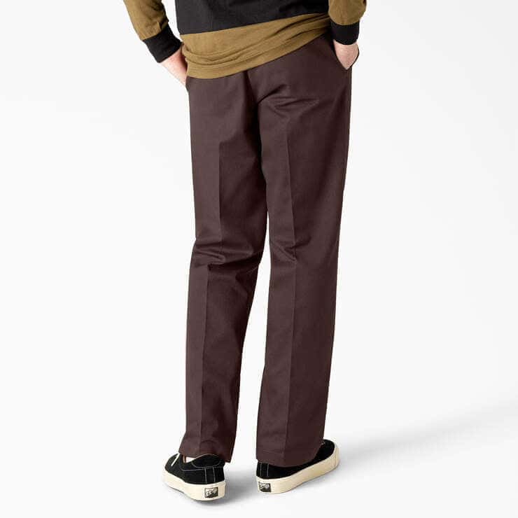 DICKIES SKATEBOARDING TWILL WORK PANT REGULAR FIT CHOCOLATE BROWN