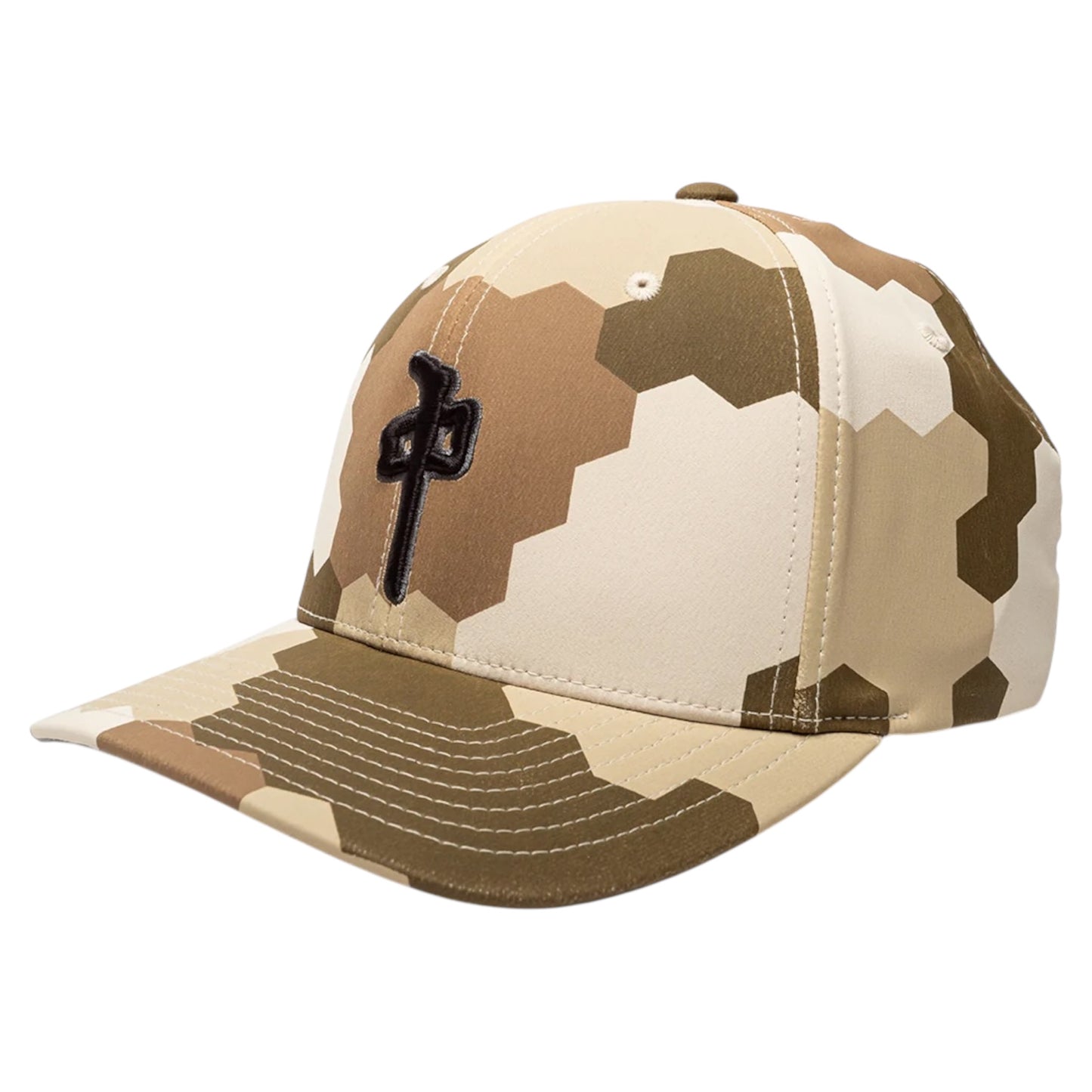 RDS FLEXFIT POLYGON CAMO SAND HAT