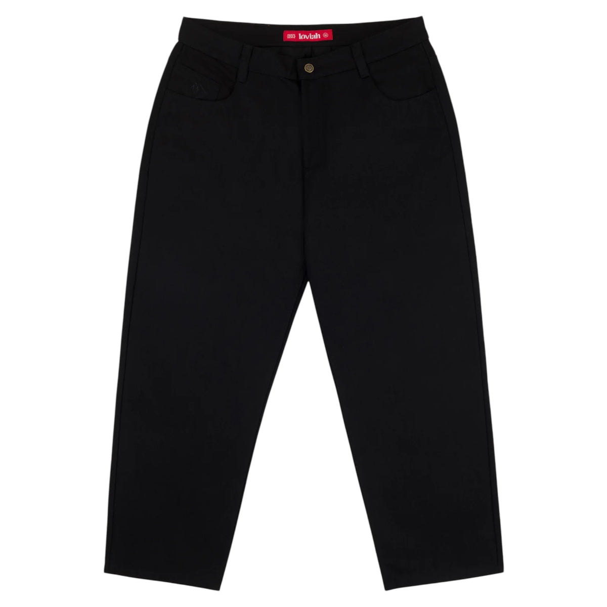 LOVIAH 1990 BAGGY DENIM PANTS BLACK DENIM