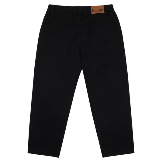 LOVIAH 1990 BAGGY DENIM PANTS BLACK DENIM
