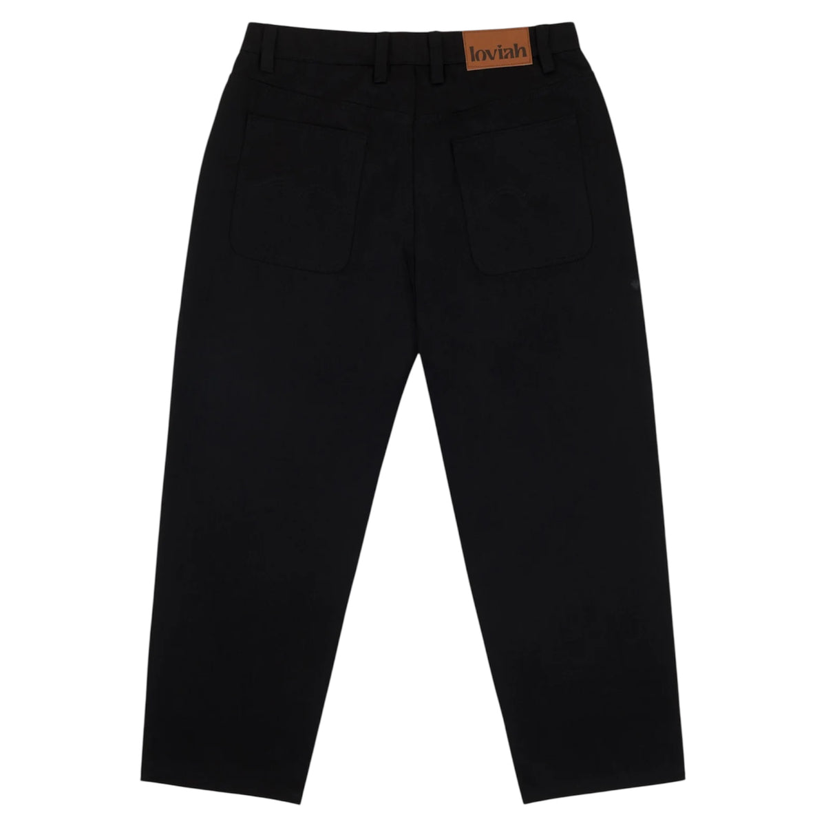LOVIAH 1990 BAGGY DENIM PANTS BLACK DENIM