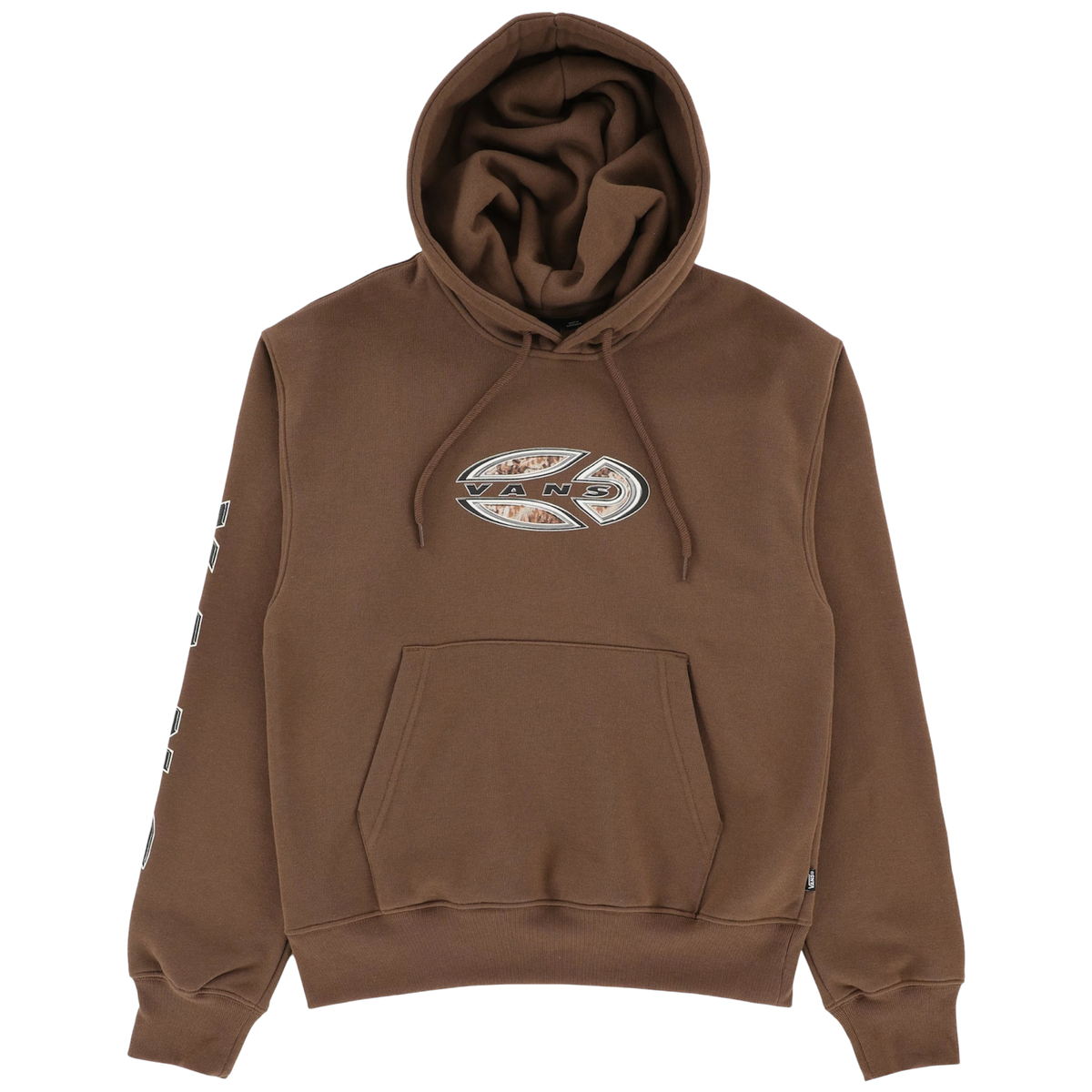VANS OVAL BLASTER PULLOVER HOODIE VINTAGE COCOA