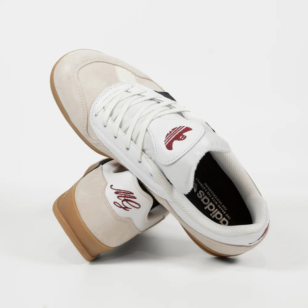 ADIDAS ALOHA SUPER BLANC/NOIR/GOMME