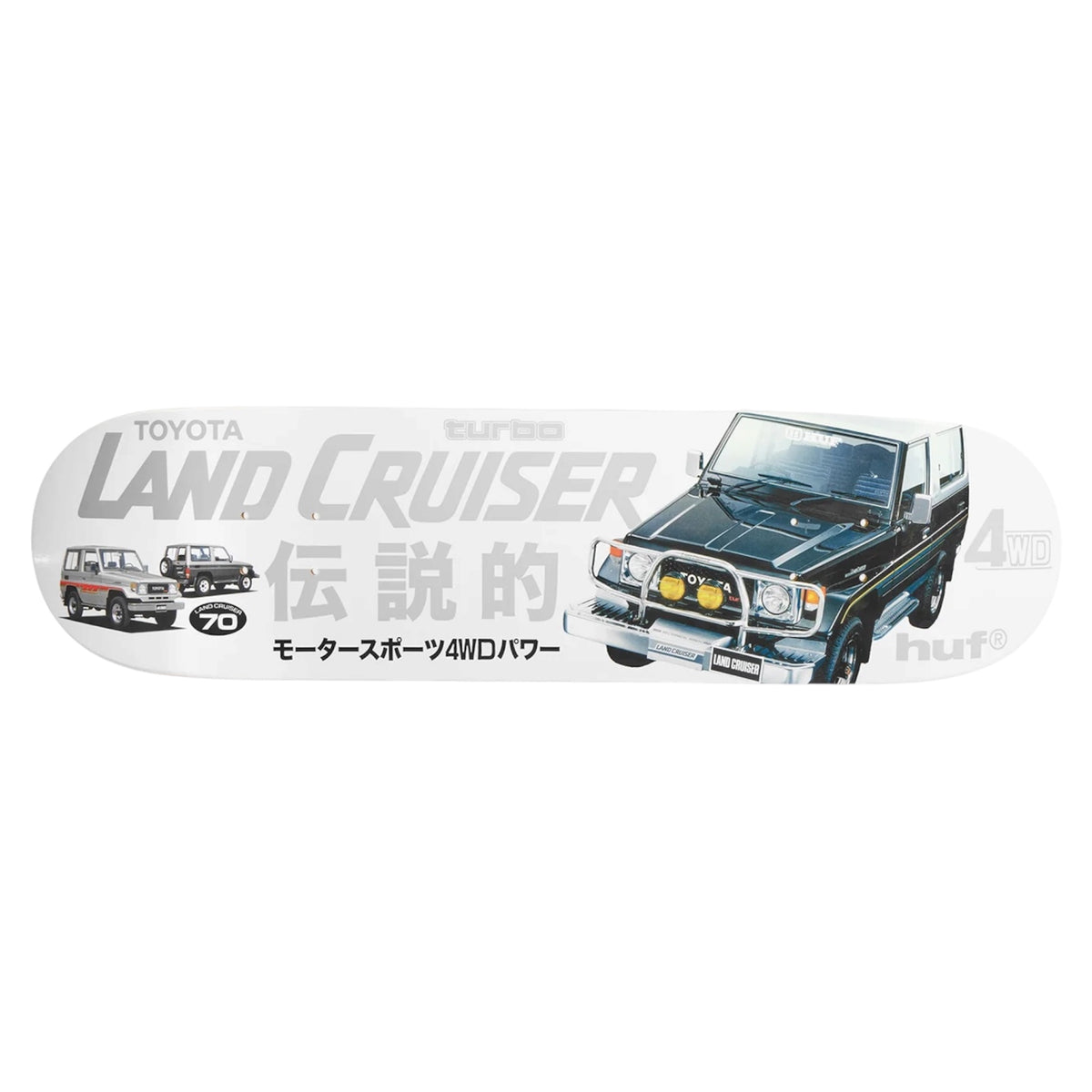 HUF X LAND CRUISER SKATE DECK 8.25