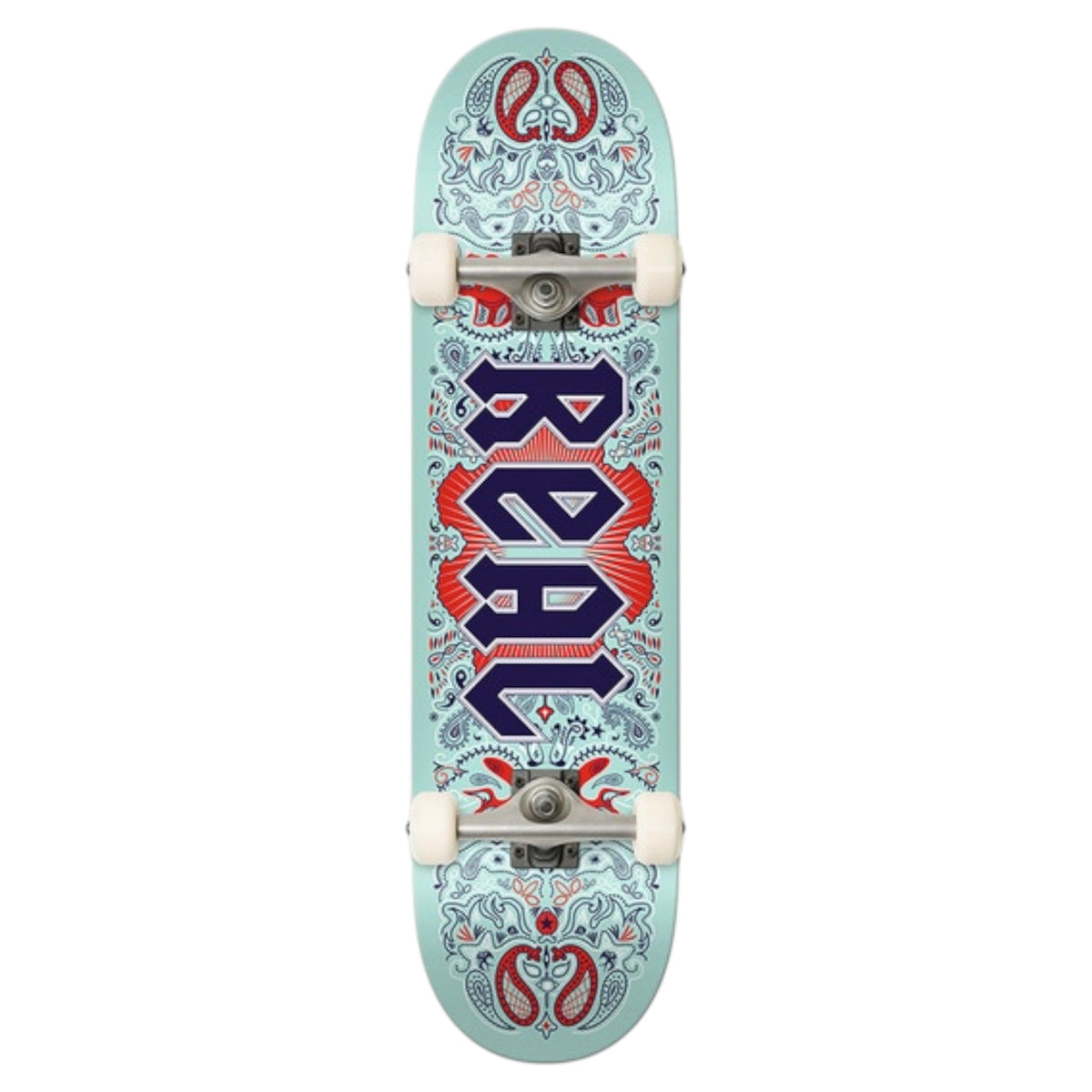 REAL BANDANA TEAL COMPLETE 7.75
