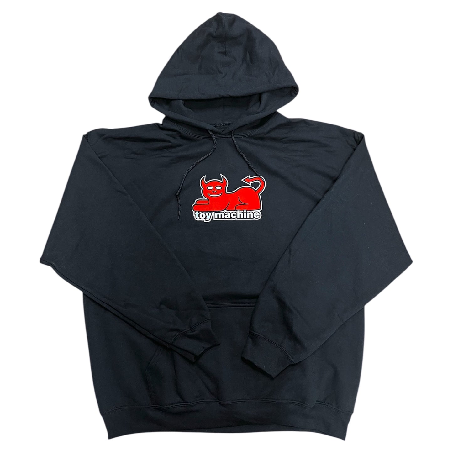 TOY MACHINE DEVIL CAT HOODIE BLACK