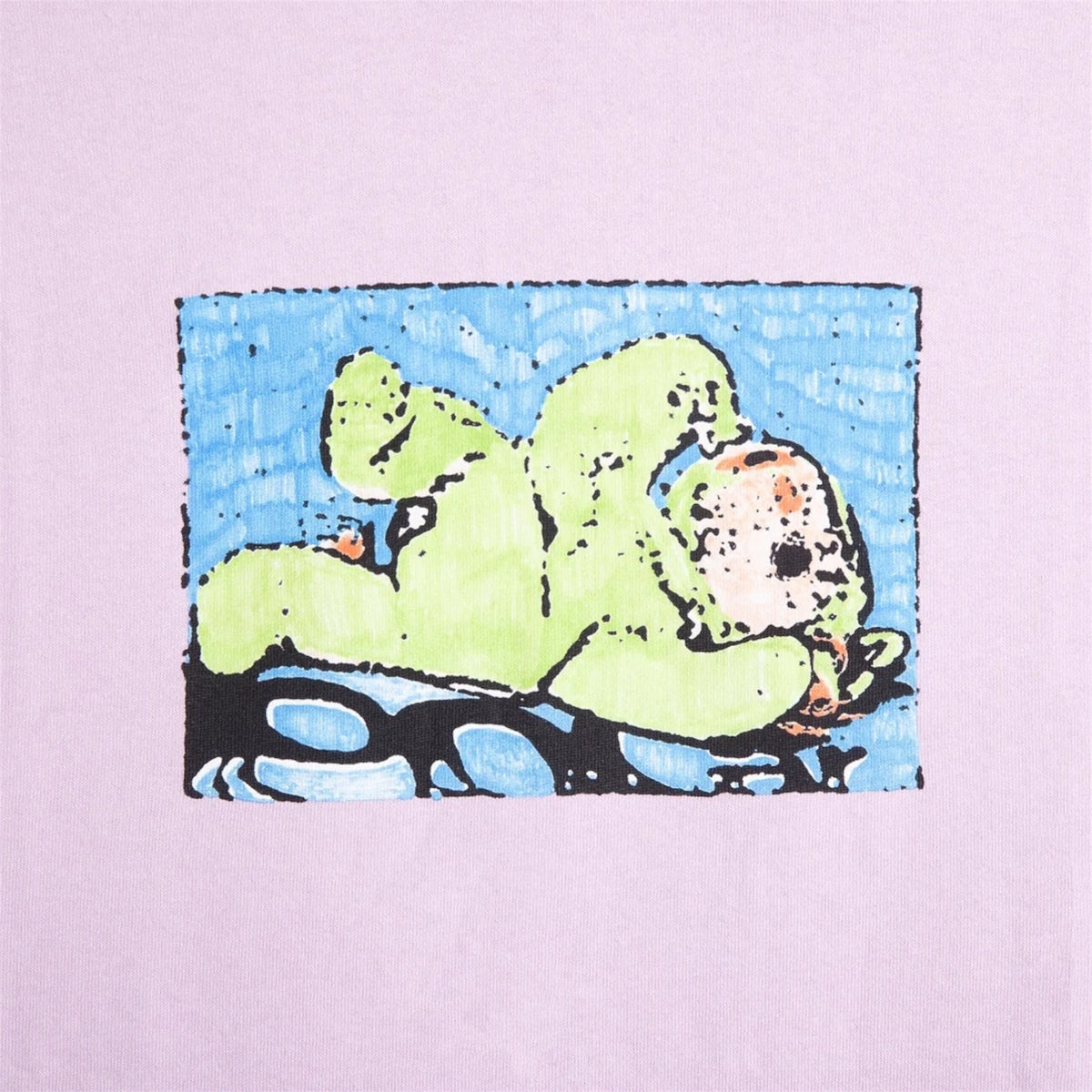 POLAR LAZY BUNNY ORCHID TEE