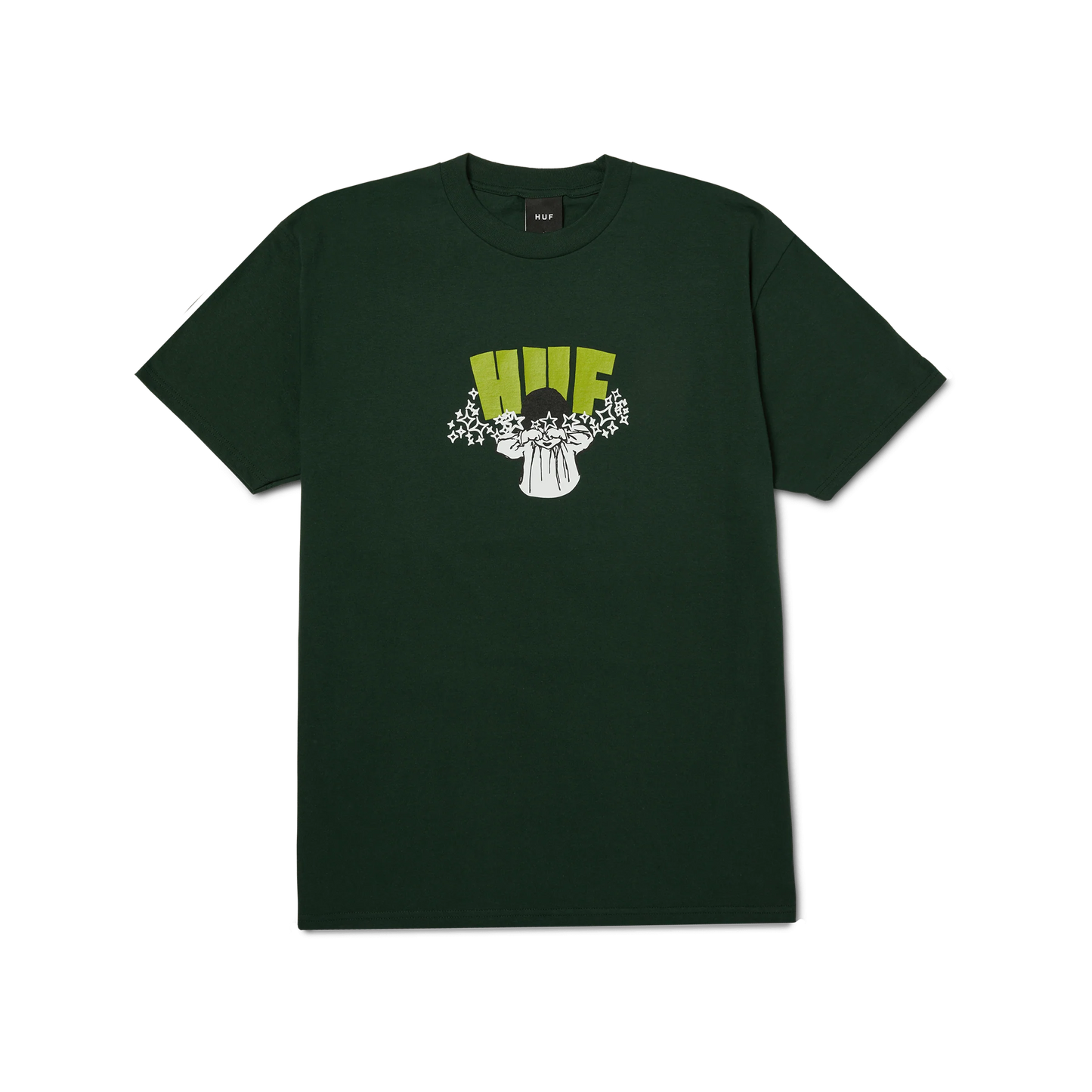 HUF DAZED SS TEE FOREST GREEN