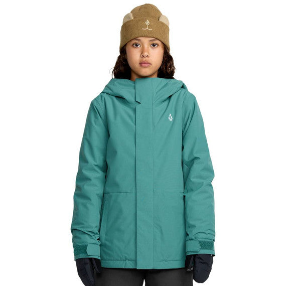 VOLCOM SASS’N’FRASS GIRLS INSULATED JACKET GREEN