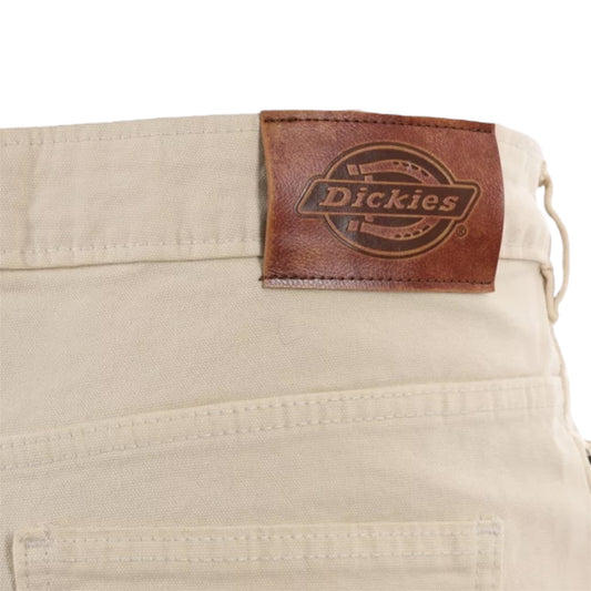 DICKIES WOMENS RIVER RANCH DOUBLE KNEE PANT WHITECAP GREY