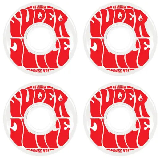 OJ WHEELS MINI SUPER JUICE WHITE 78A