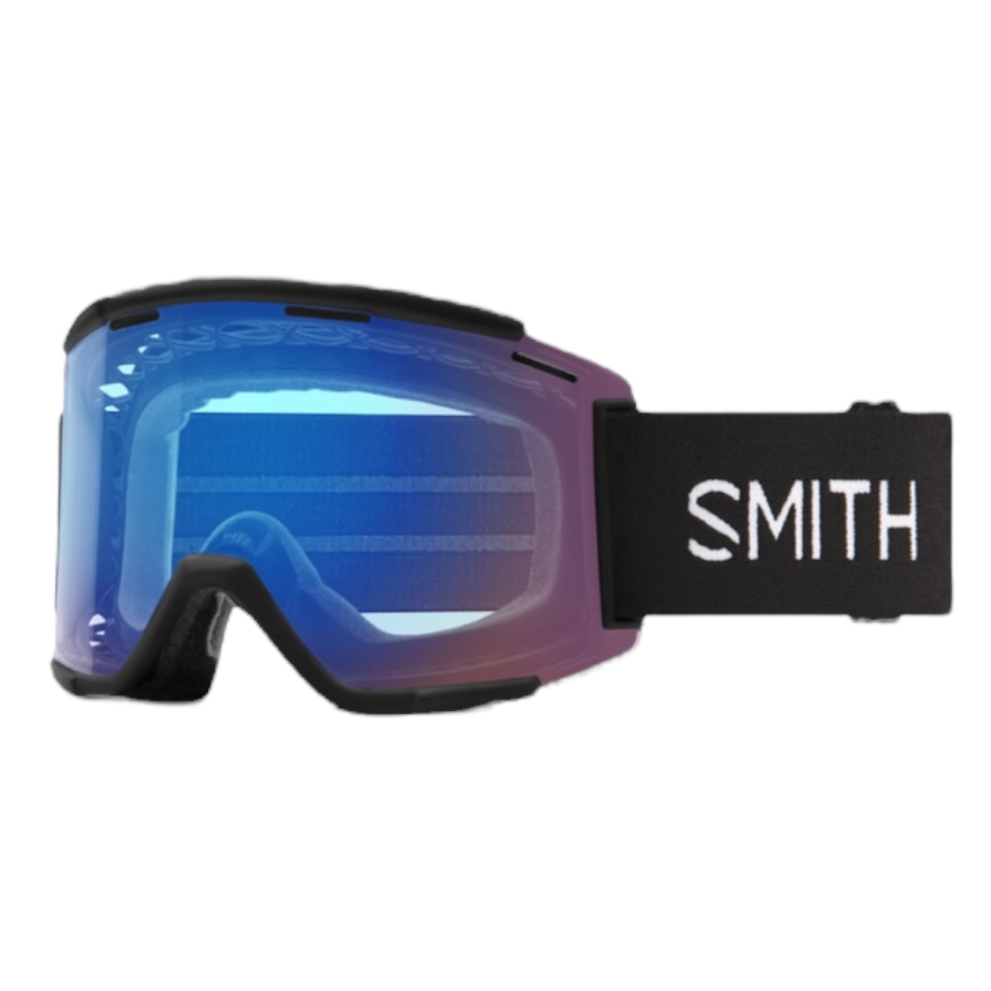 SMITH SQUAD BLACK WITH CHROMAPOP STORM ROSE FLASH + YELLOW