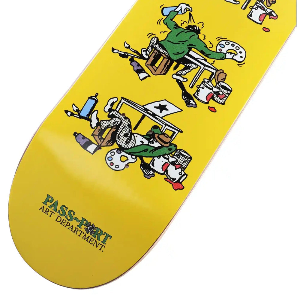PASSPORT SKATEBOARDS ART DEPARTMENT SERIES OPEN STUDIO 8.25