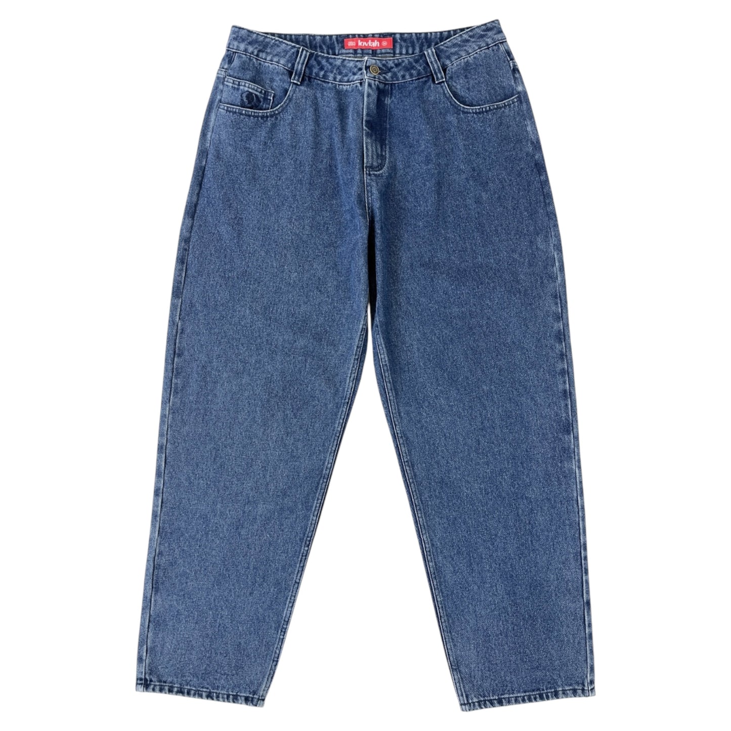 LOVIAH 1990 BAGGY DENIM PANT INDIGO MEDIUM WASH