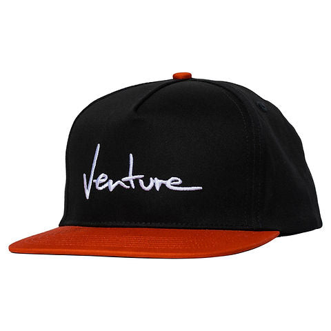 VENTURE BASIC 92’ SNAPBACK BLACK RED
