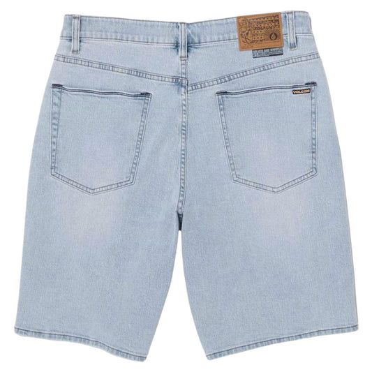 VOLCOM BILLOW DENIM SHORT DESERT DIRT INDIGO