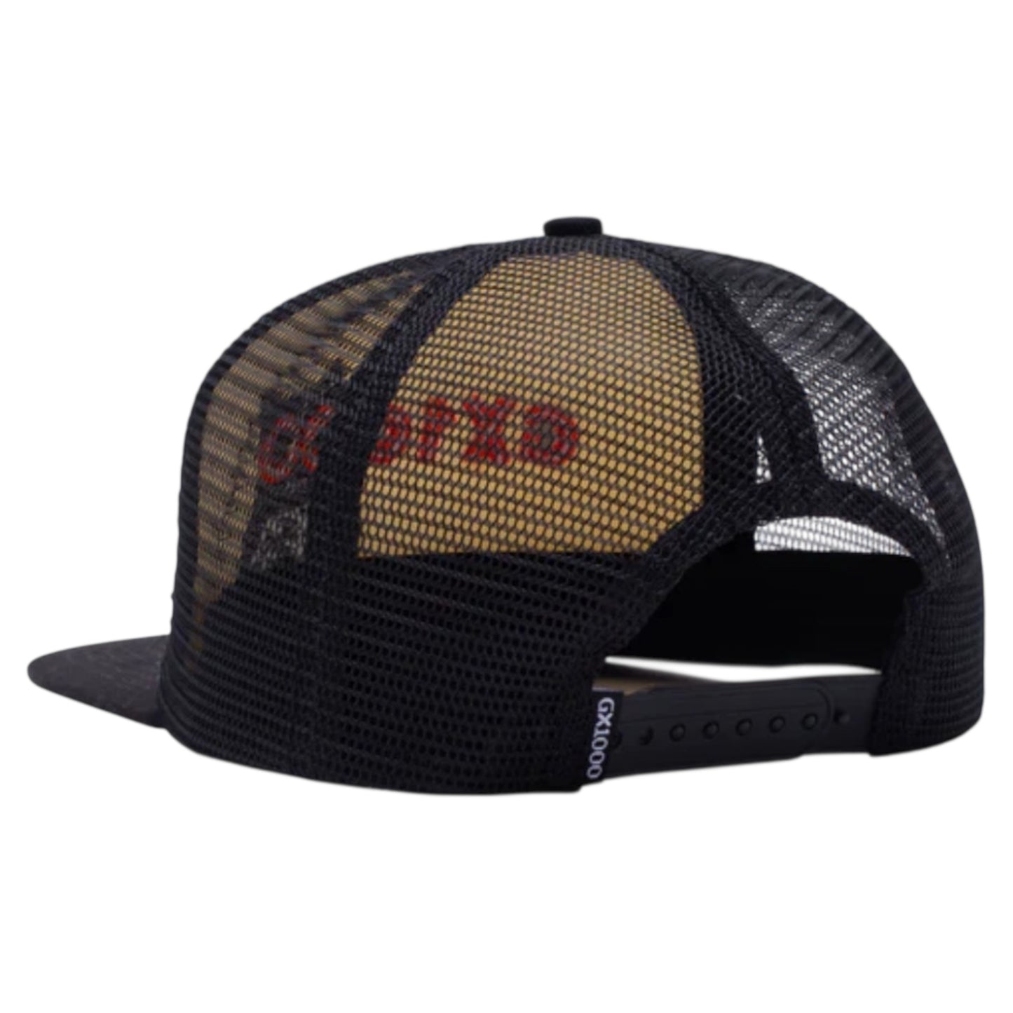 GX1000 OWL TRUCKER HAT BLACK WHITE