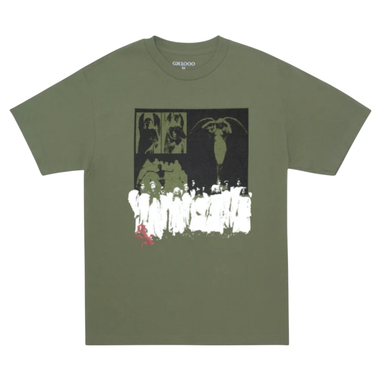 GX1000 ATROCITIES TEE MILITARY GREEN