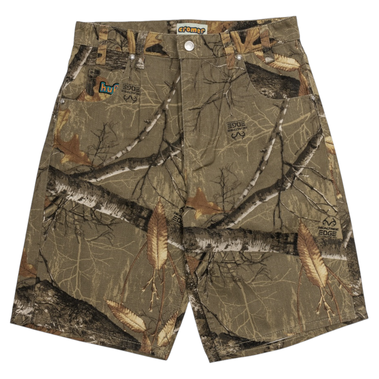HUF CROMER REALTREE DESERT SHORT