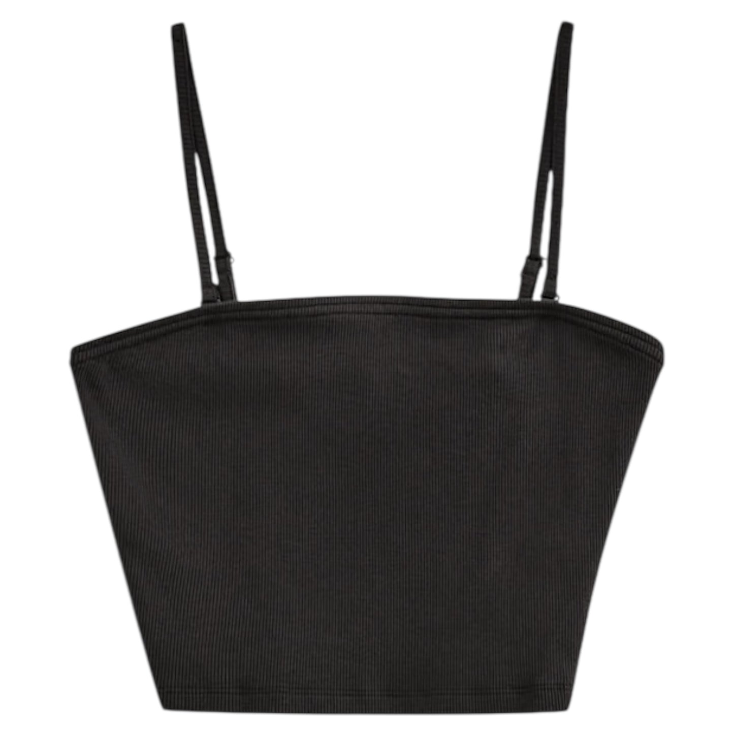 VANS DREW RIB TUBE TOP BLACK