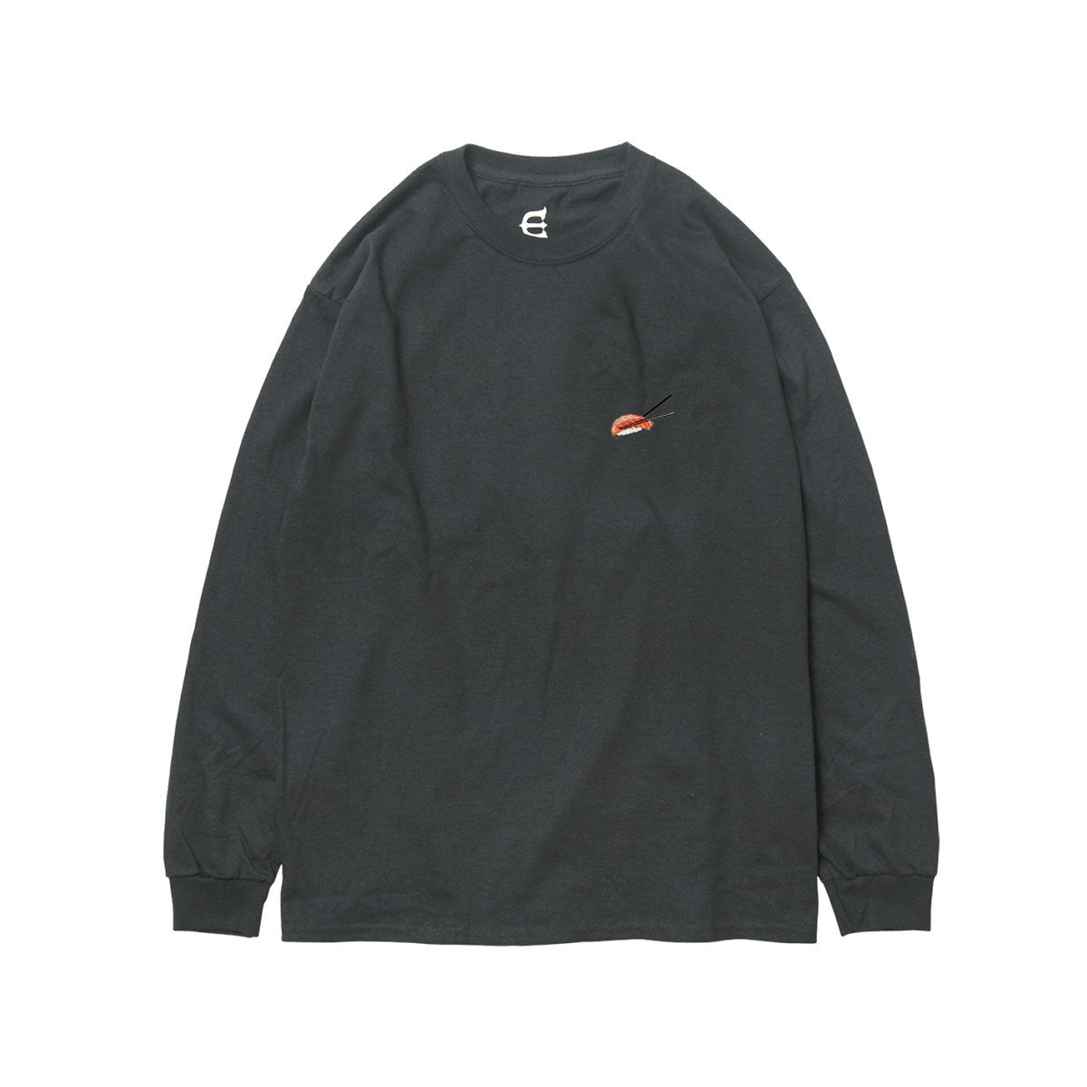 EVISEN SUSHI STITCH LONGSLEEVE CHARCOAL