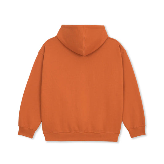 POLAR FRANK HOODIE BURNT ORANGE