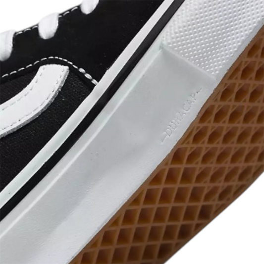 VANS SKATE SK8 HI BLACK WHITE