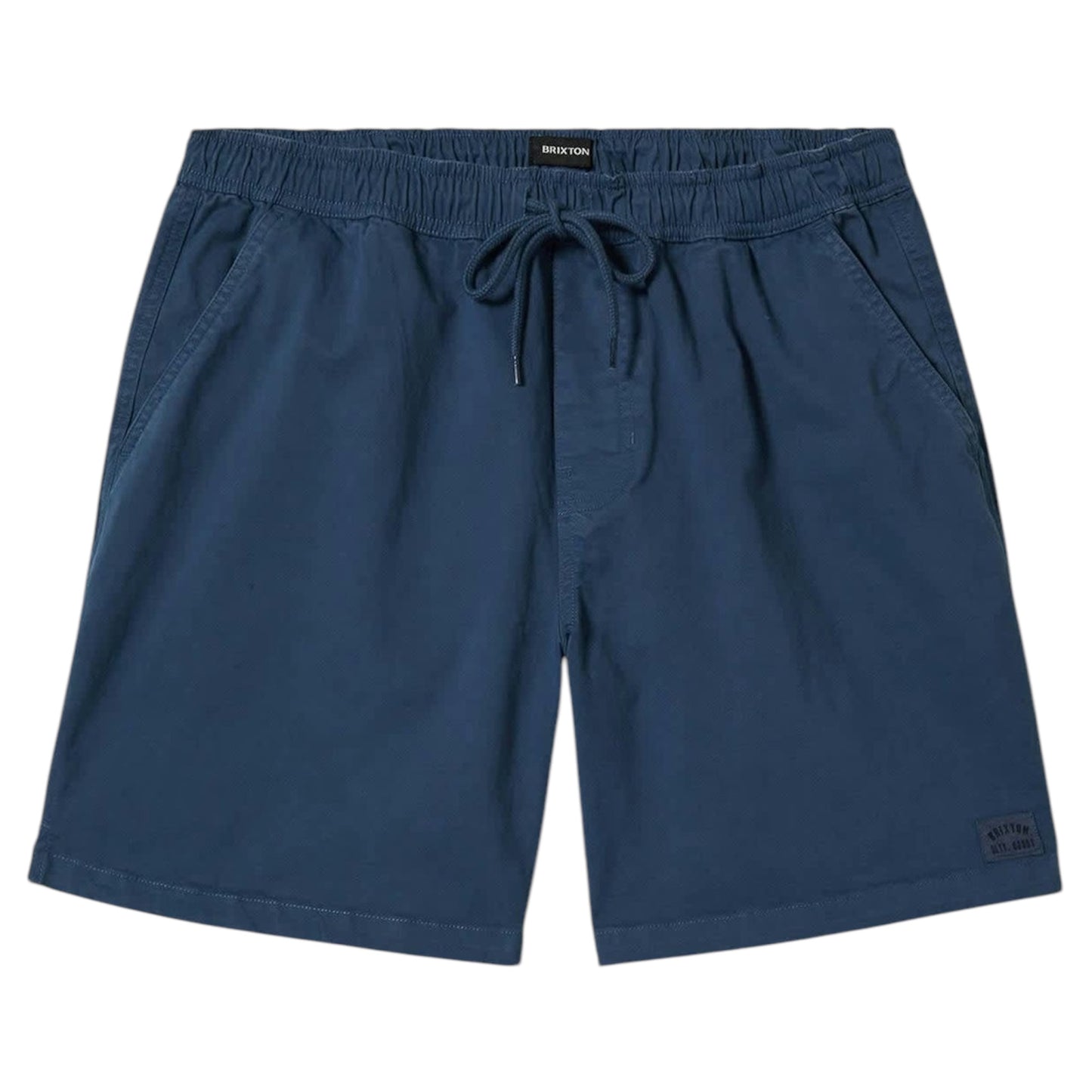 BRIXTON EVERYDAY VINTAGE WASH SHORTS WASHED DENIM BLUE