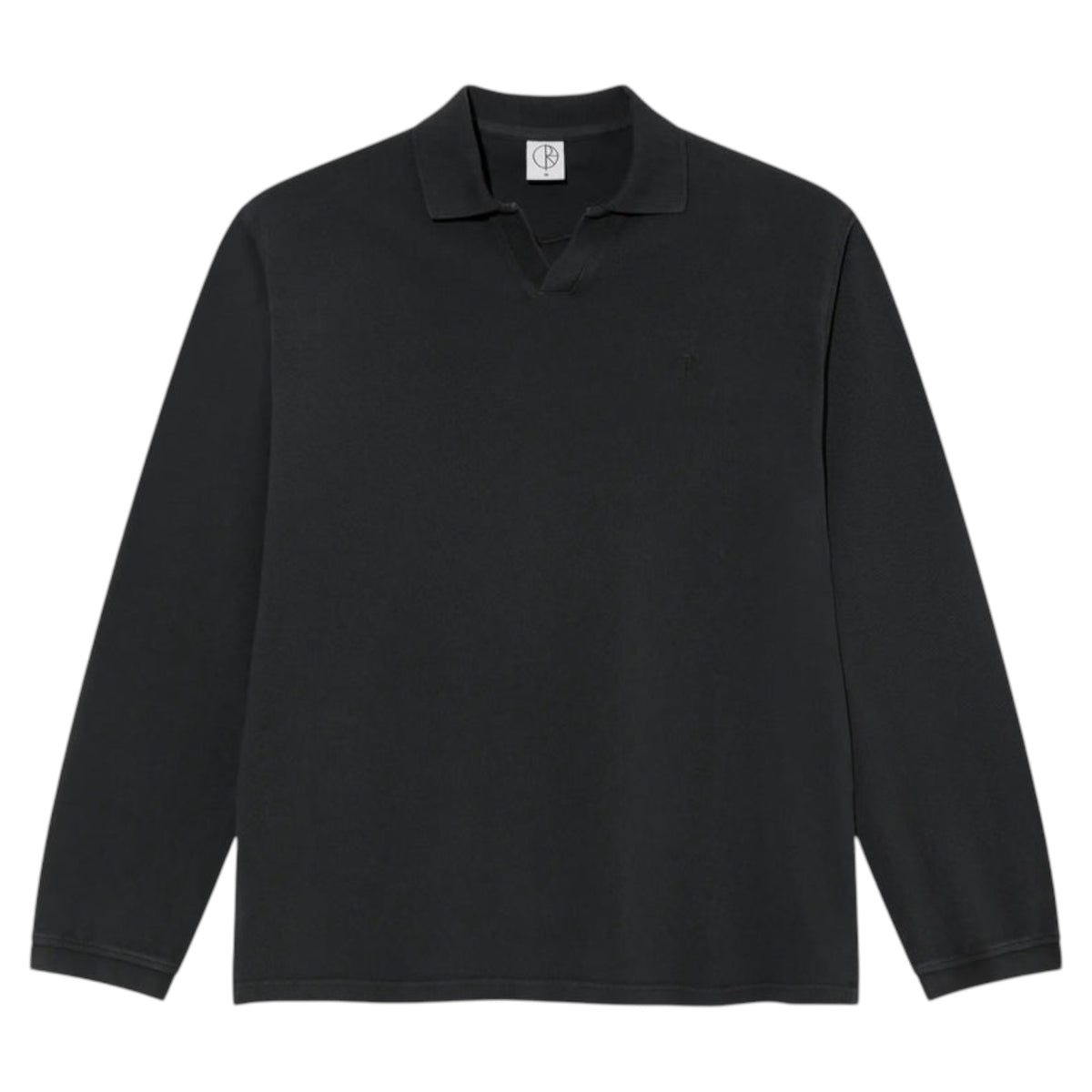 POLAR SERGE POLO SHIRT BLACK