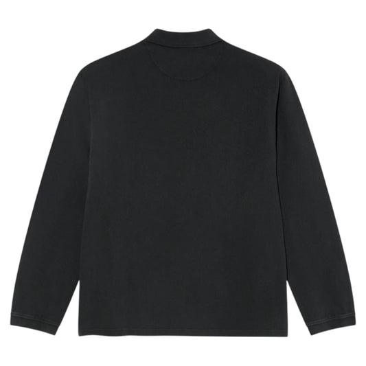 POLAR SERGE POLO SHIRT BLACK