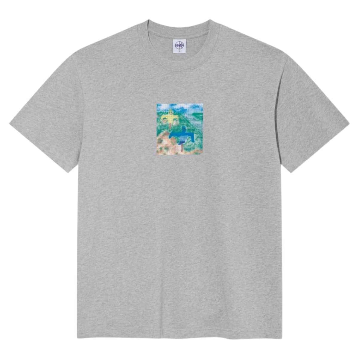 POLAR SCARECROW TEE HEATHER GREY