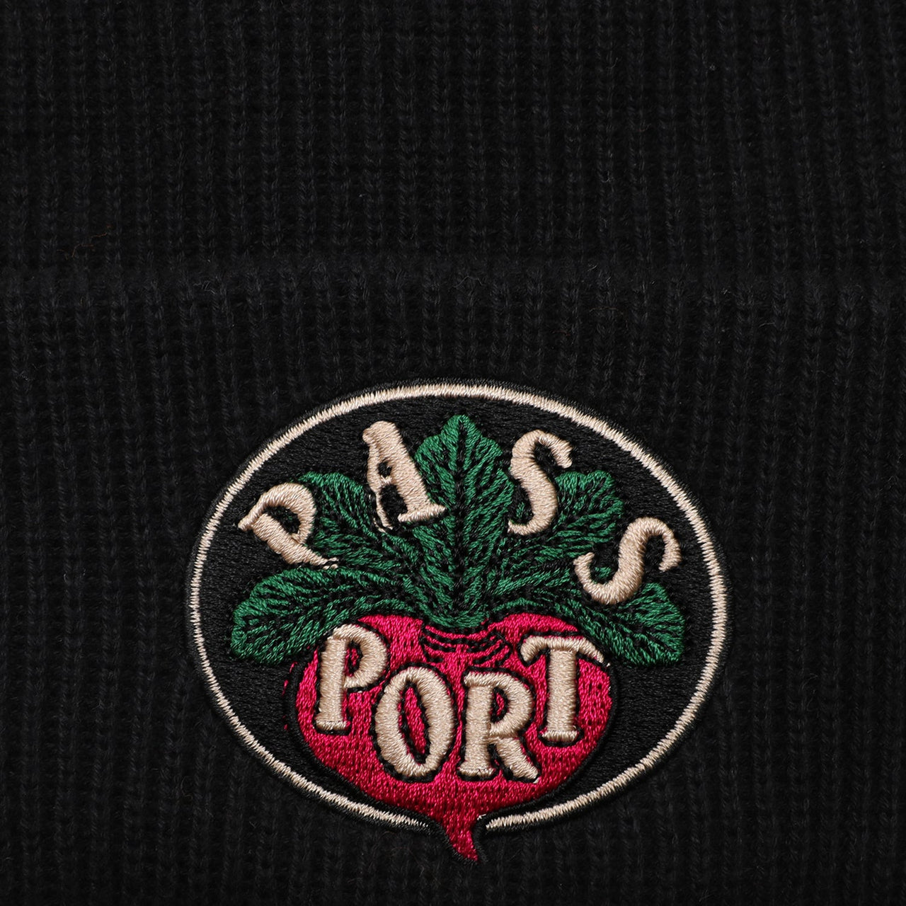 PASSPORT RADISH BEANIE BLACK