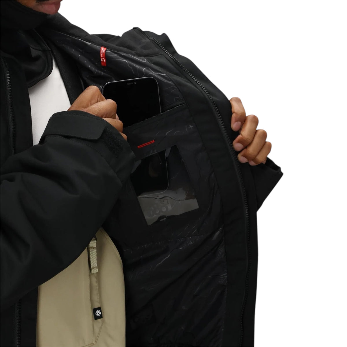 686 MENS FOUNDATION INSULATED JACKET BLACK 2027