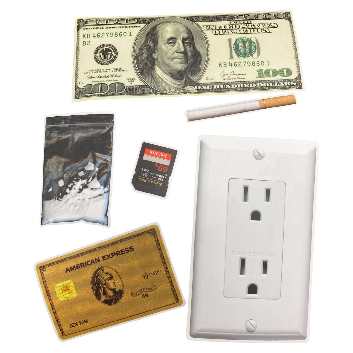 JENKEM PARTY PRANK STICKER PACK