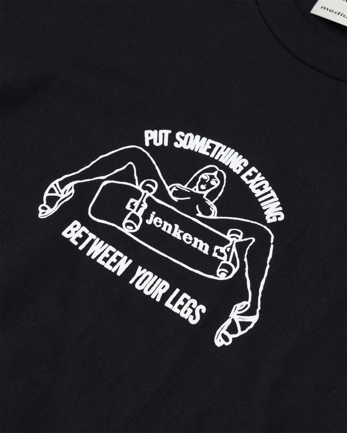 JENKEM LEGS TEE BLACK