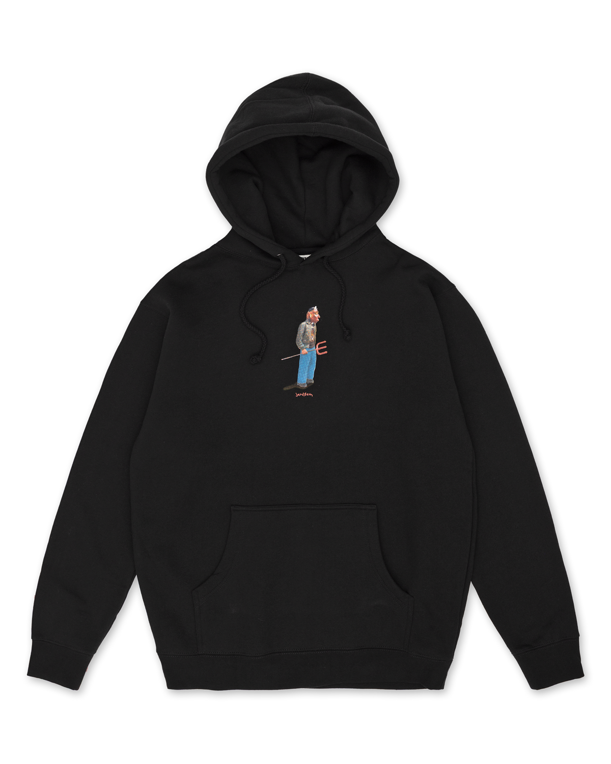JENKEM DEVIL BOY HOODIE BLACK