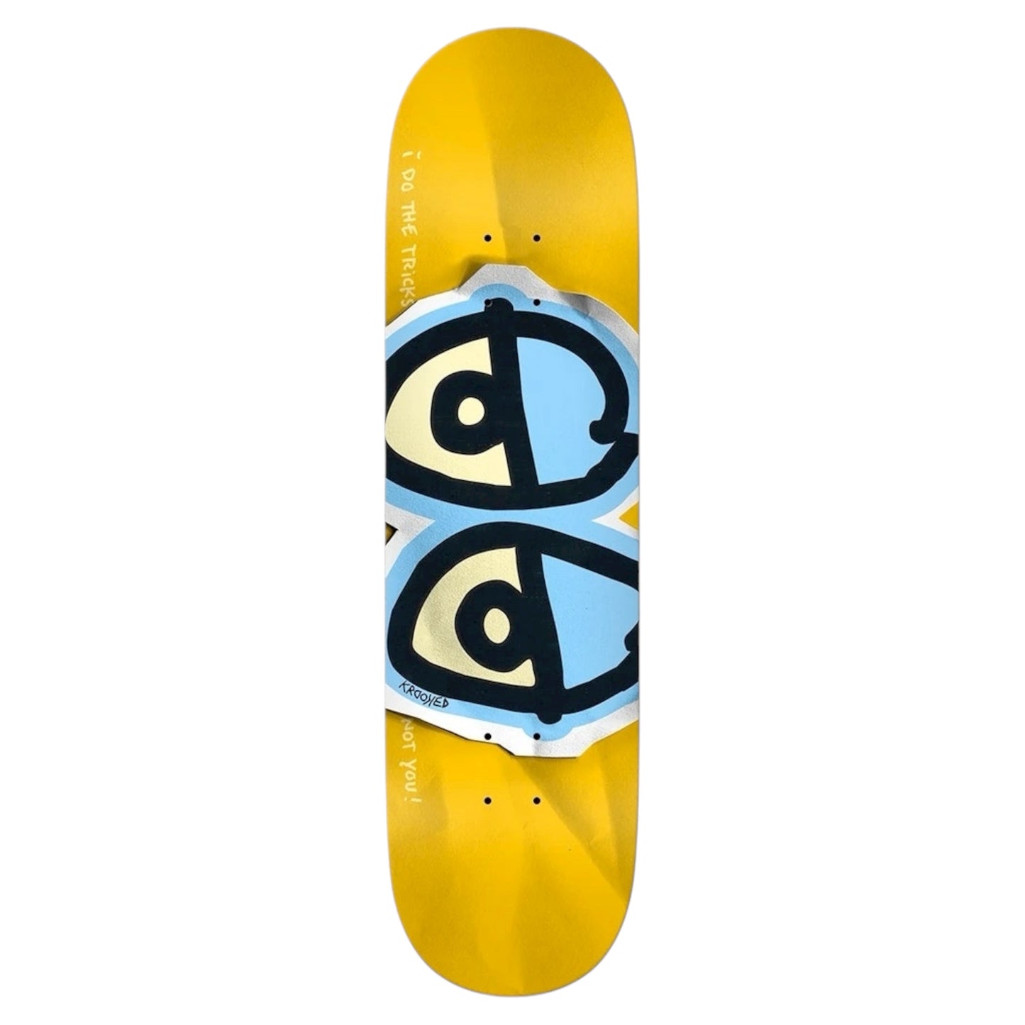 KROOKED DBX EYES GOLD DECK 8.38