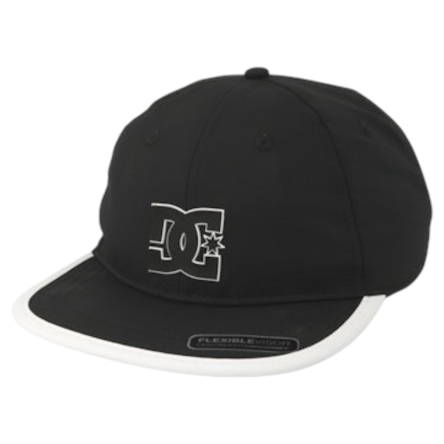 DC CRANKERS HAT BLACK WHITE