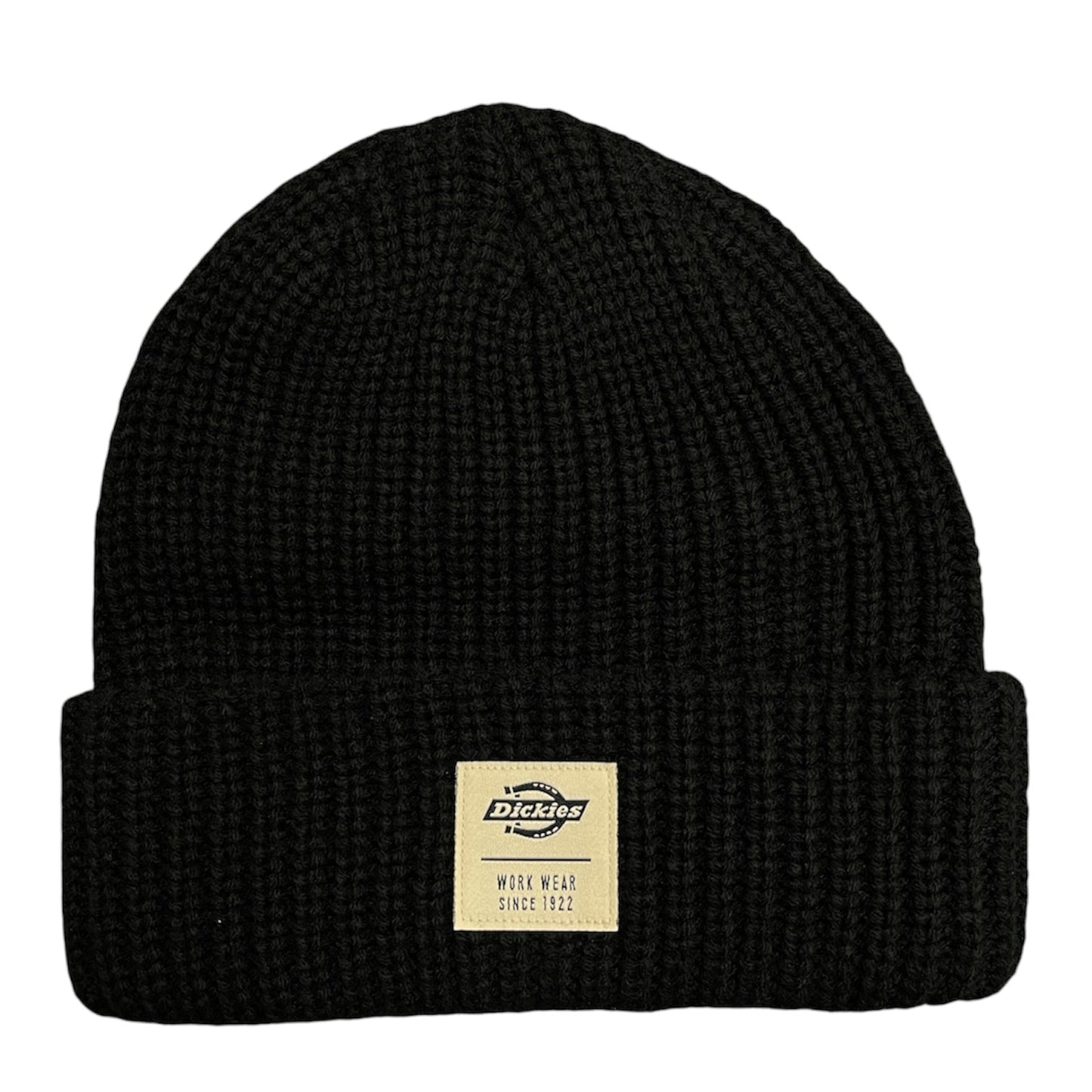 DICKIES CUFFED FISHERMAN BEANIE BLACK