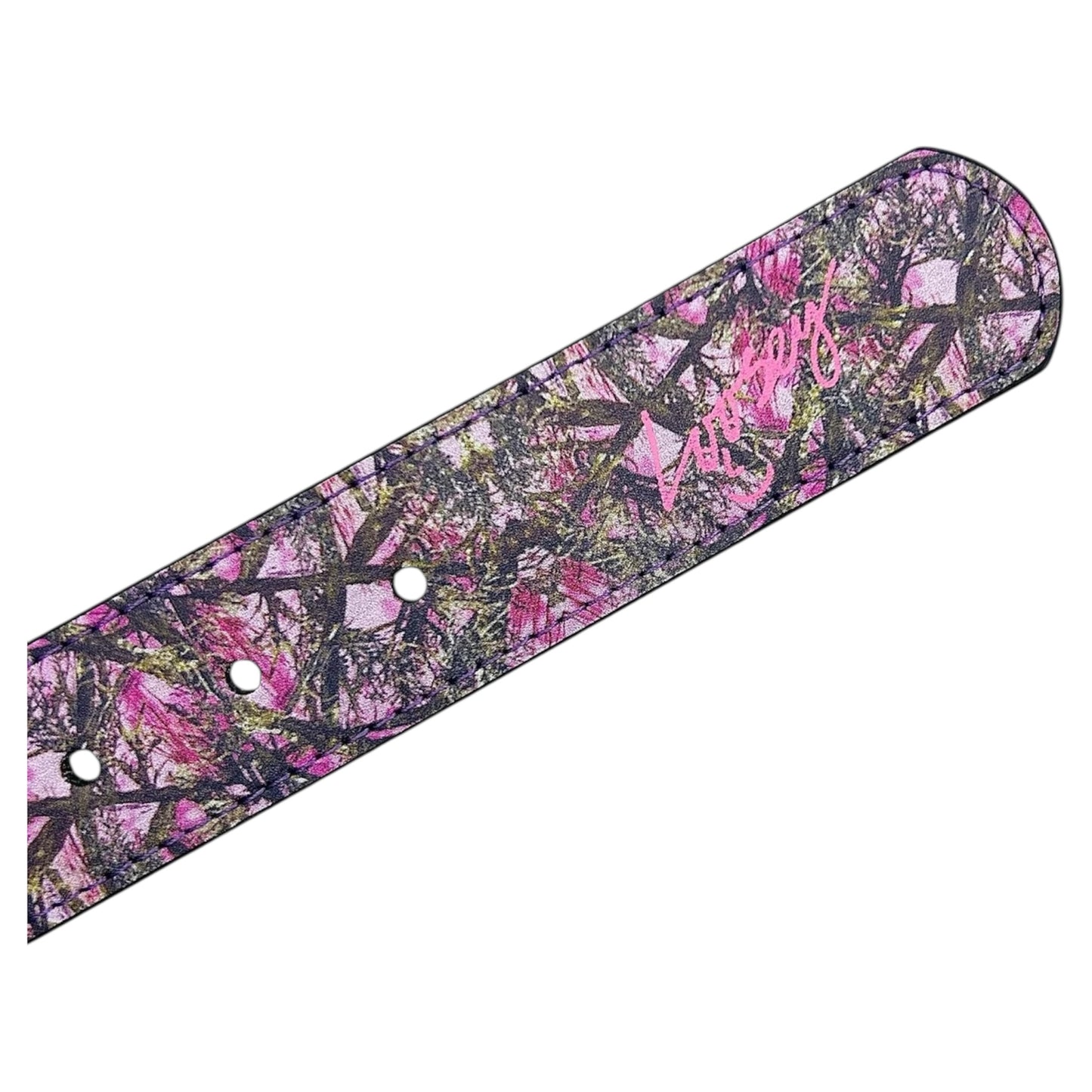 LOOSEY PREMIUM CAMO PINK STUD BELT
