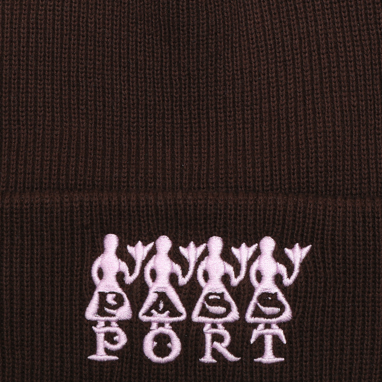 PASSPORT 4 FLOWERS ORGANIC COTTON BEANIE CHOCOLATE