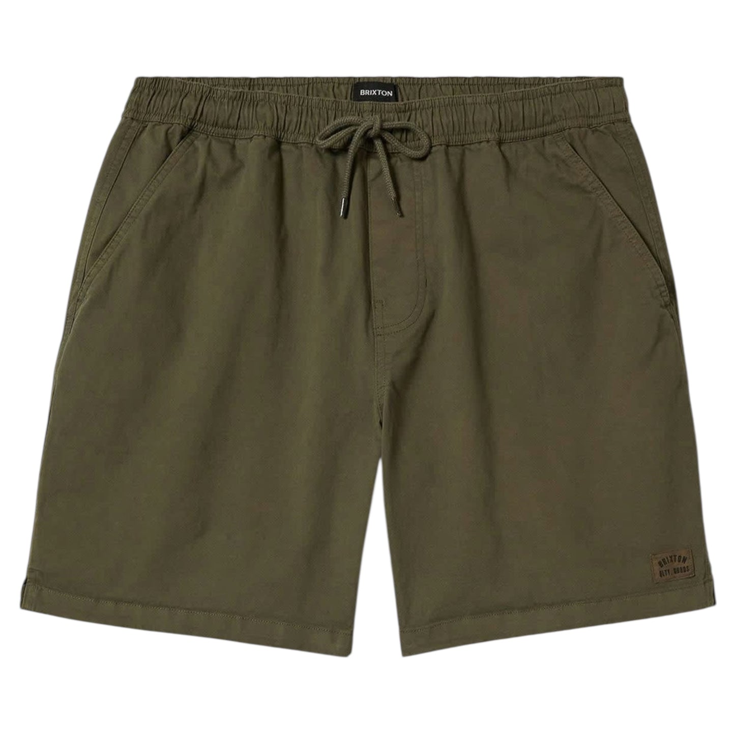 BRIXTON EVERYDAY VINTAGE WASH SHORTS WASHED IVY GREEN