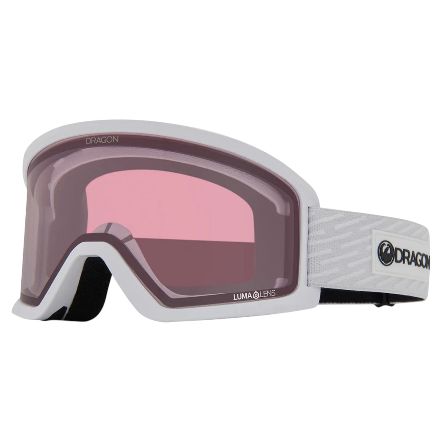 DRAGON DX3 PLUS OTG BLIZZARD LUMA LENS MIDNIGHT W/ LIGHT ROSE GOGGLE