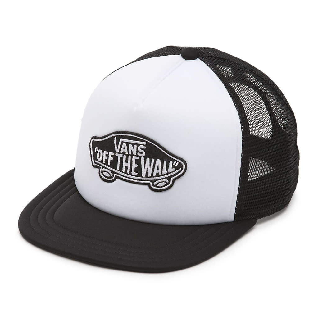 CHAPEAU SNAPBACK VANS CLASSIC PATCH BLANC NOIR