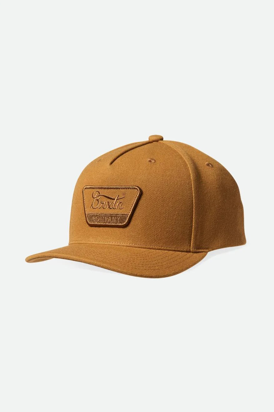 BRIXTON LINWOOD C MP SNAPBACK GOLDEN BROWN – Rumor Boardshop