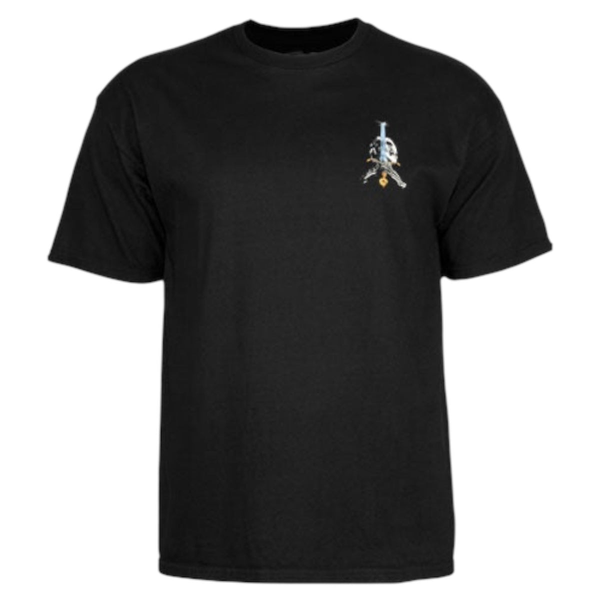 POWELL PERALTA SKULL AND SWORD TEE BLACK