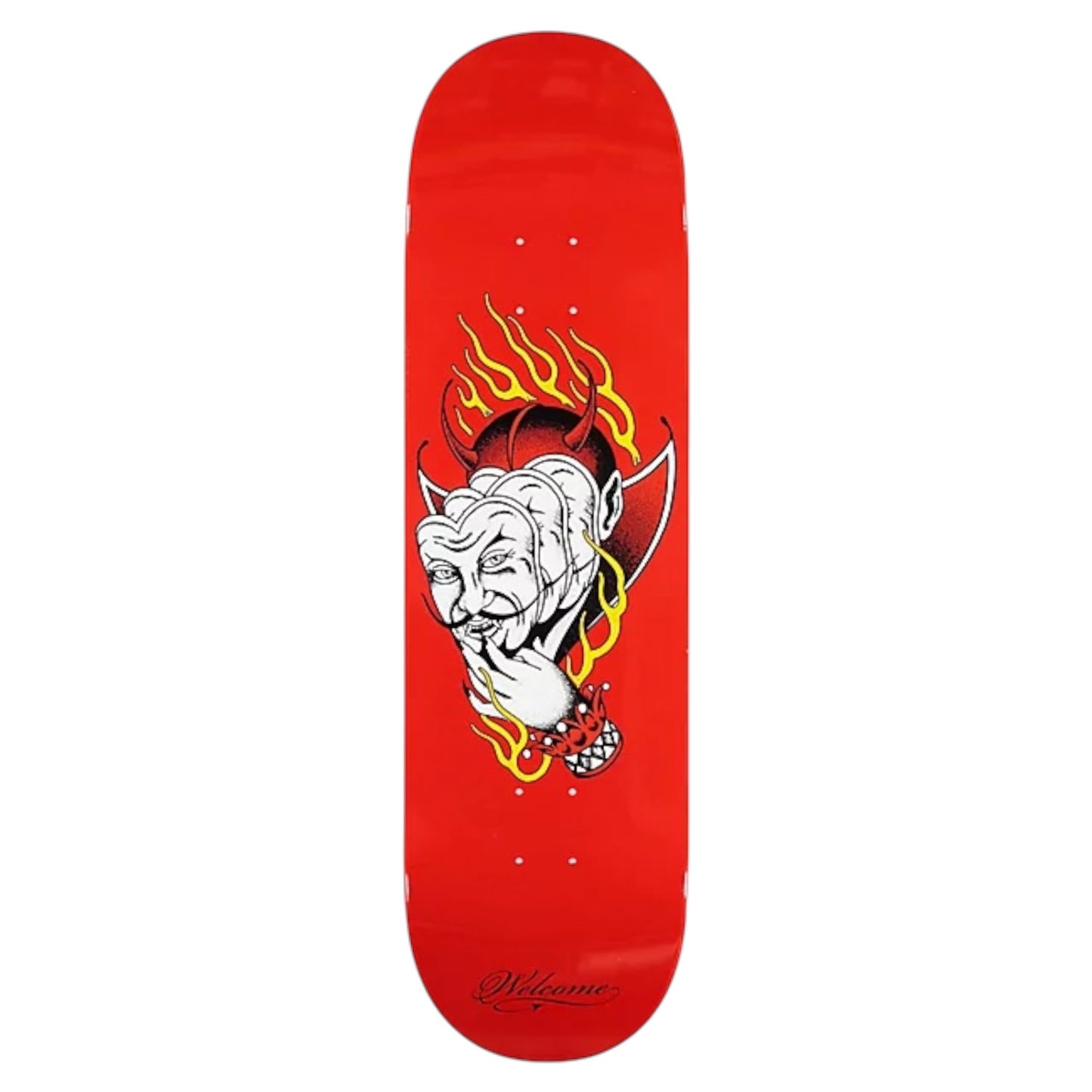 WELCOME DIABLO RED DIP DECK 8.75