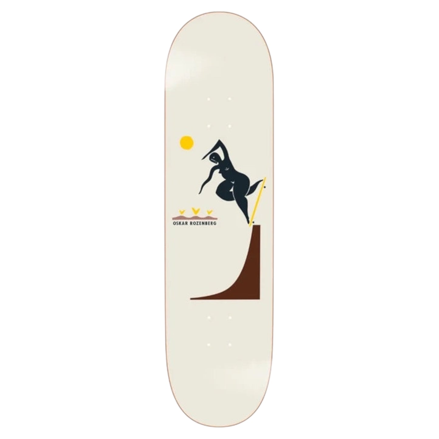 POLAR OSKAR ROZENBURG BS NOSEBLUNT CREAM DECK 8.38