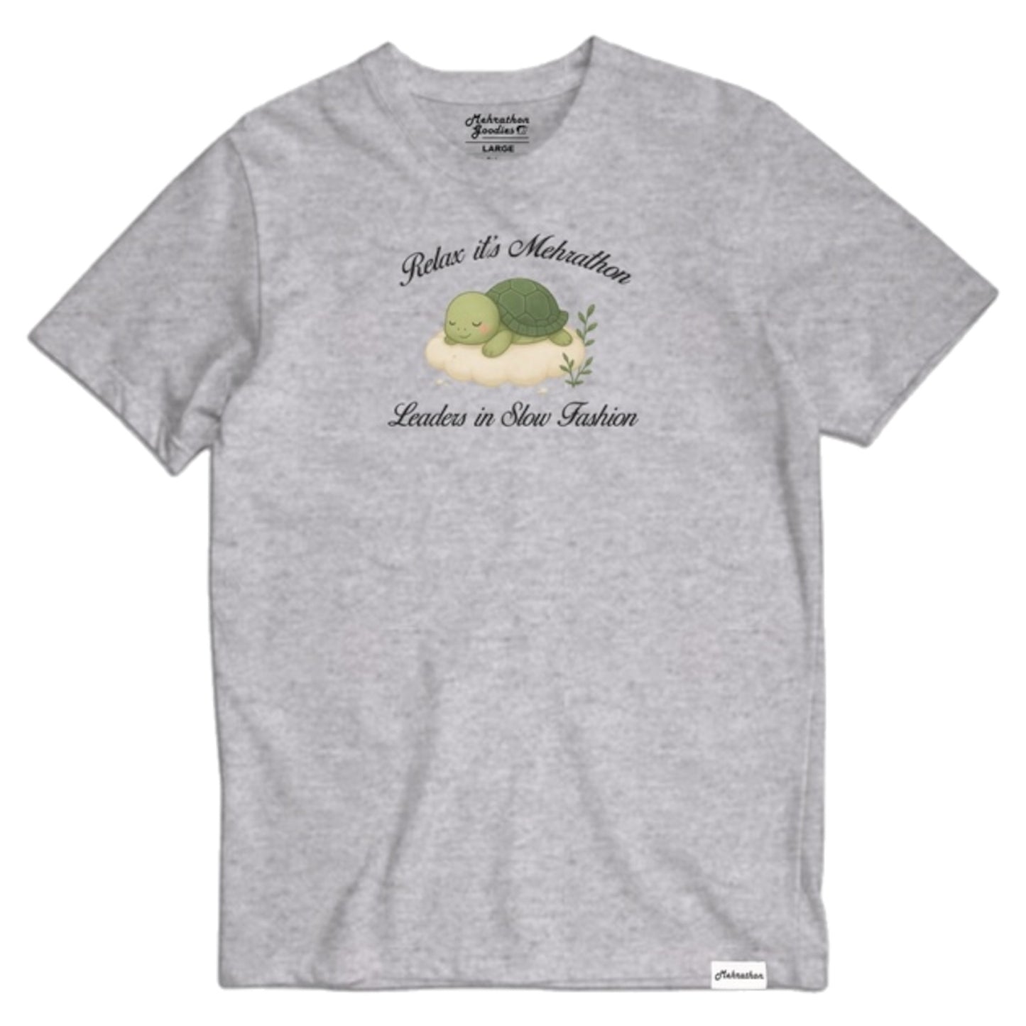 MEHRATHON SLOW FASHION SHIRT HEATHER GREY